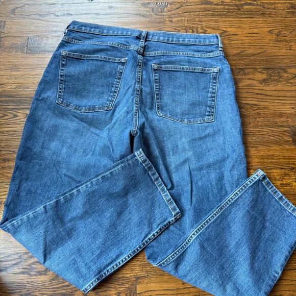 Everlane Women's Original Cheeky Jean in Medium Washed Blue 32 Crop - Picture 4 of 4